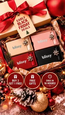 Blissy Black Friday ad