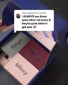 Blissy Black Friday ad