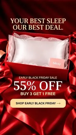 Blissy Black Friday ad