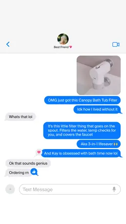 Canopy Humidifier Meta ad creative